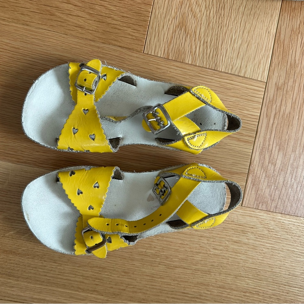 Yellow Kids Sandals